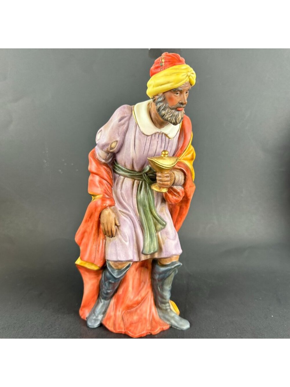 Grandeur Noel Porcelain Nativity Wiseman 9.75" Figurine
